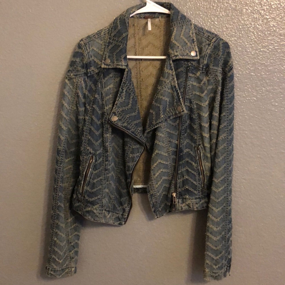 Free people denim jacket